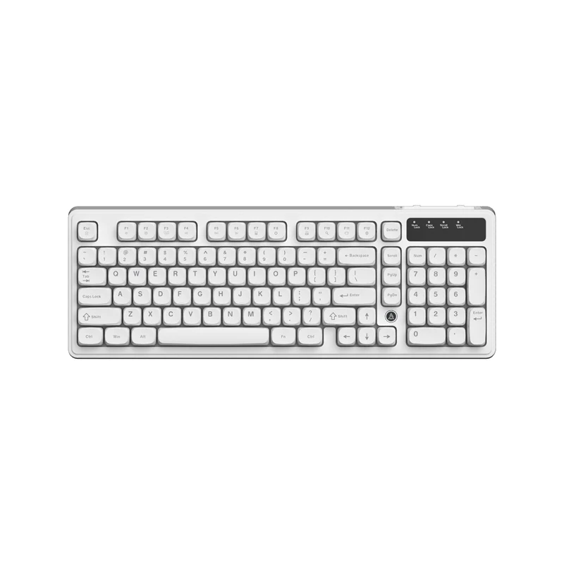 AJAZZ AF98 Keyboard Quad status LED Volume control dial 4000mAh high-capacitybattery - Image 4
