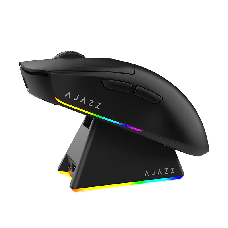 MechLands AJAZZ AJ139 V2 MC Gaming Mouse with Charging Base, Adjustable 12,000 DPI, PAW3311 Sensor, 3 Modes Wireless Mouse, 500mAh Battery, 1000 Polling Rate, 66g Lightweight, Win/Mac - Image 27