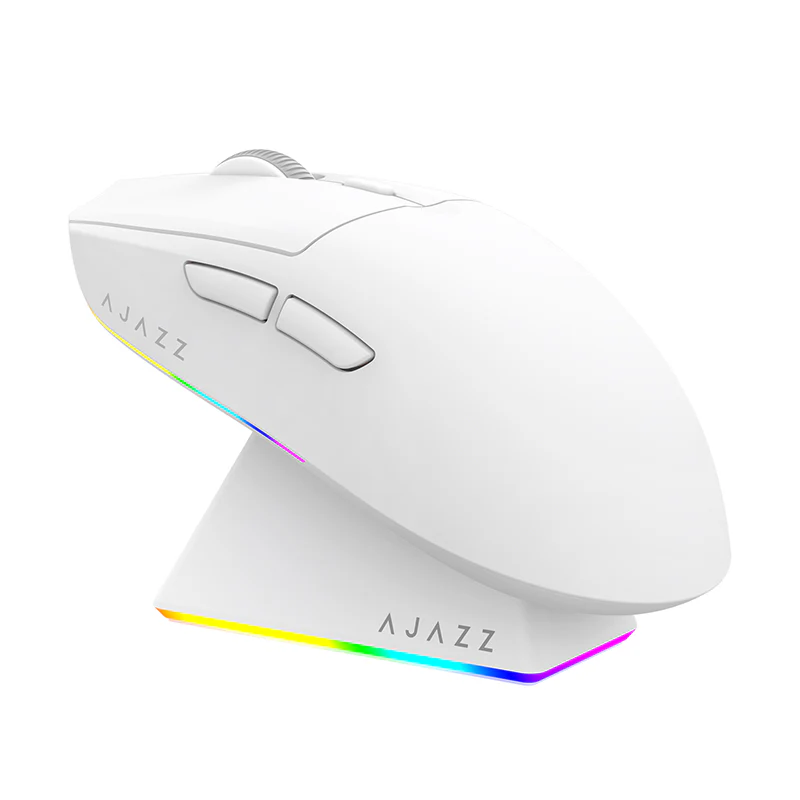 MechLands AJAZZ AJ139 V2 MC Gaming Mouse with Charging Base, Adjustable 12,000 DPI, PAW3311 Sensor, 3 Modes Wireless Mouse, 500mAh Battery, 1000 Polling Rate, 66g Lightweight, Win/Mac - Image 31
