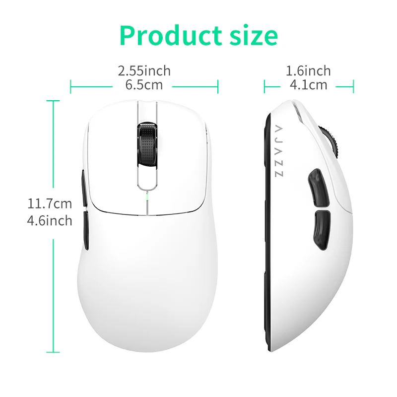 AJAZZ AJ179 NL/NLP Right Handed Mouse 800mAh battery Star Flash chip - Image 13