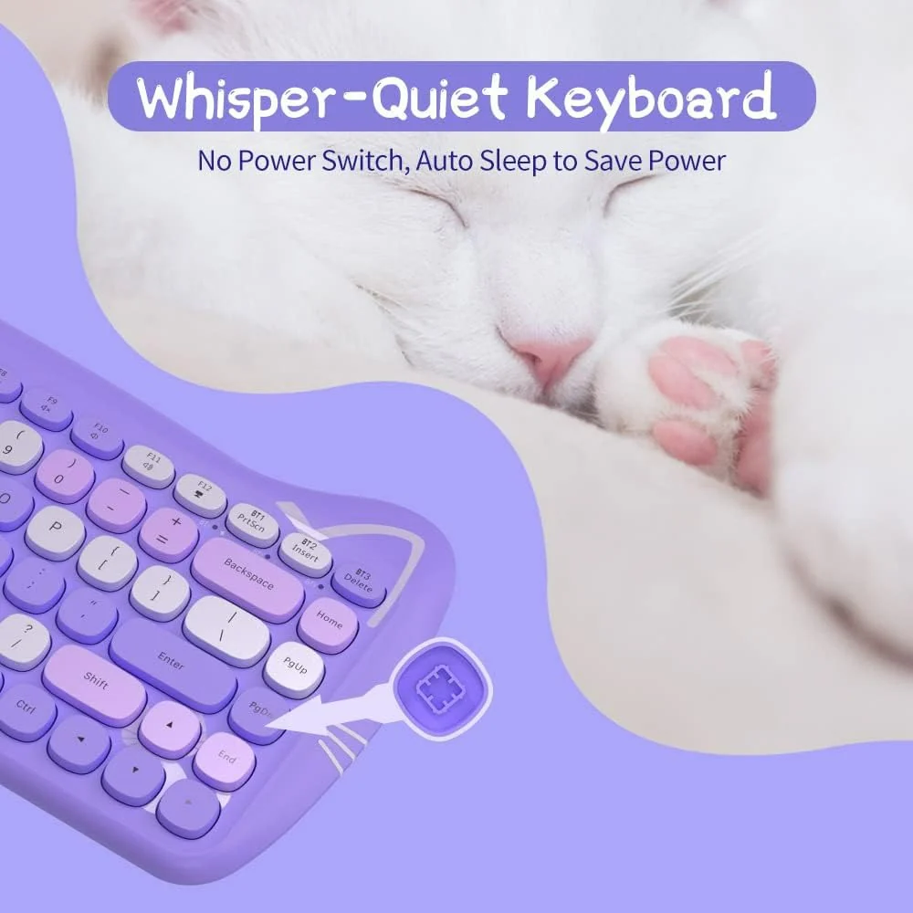 AJAZZ 3060I Compact 84-key keyboard Bluetooth connection - Image 15