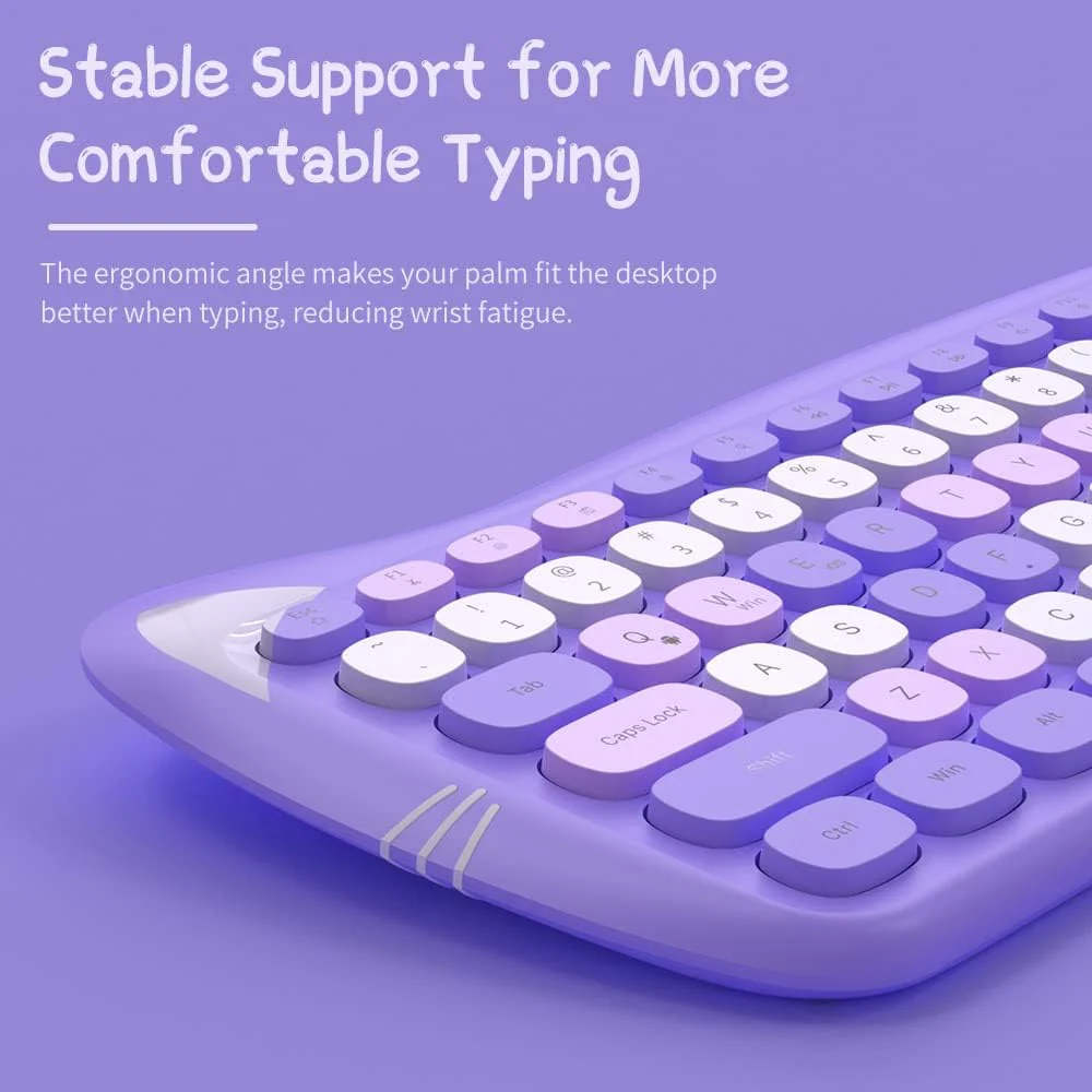 AJAZZ 3060I Compact 84-key keyboard Bluetooth connection - Image 3