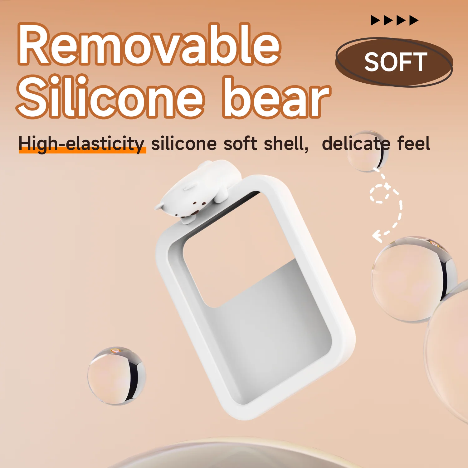 AJAZZ AF18 Wireless Digital Numpad, Bear-shaped Silicone Case, 18-key Layout, Removable Keycaps, Plug and Play - Image 9
