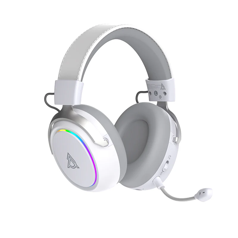 AJAZZ AHM10 MAX Over-Ear Gaming Headset Tri-mode connectivity 143H long-lasting battery life RGB ambient breathing lights - Image 18