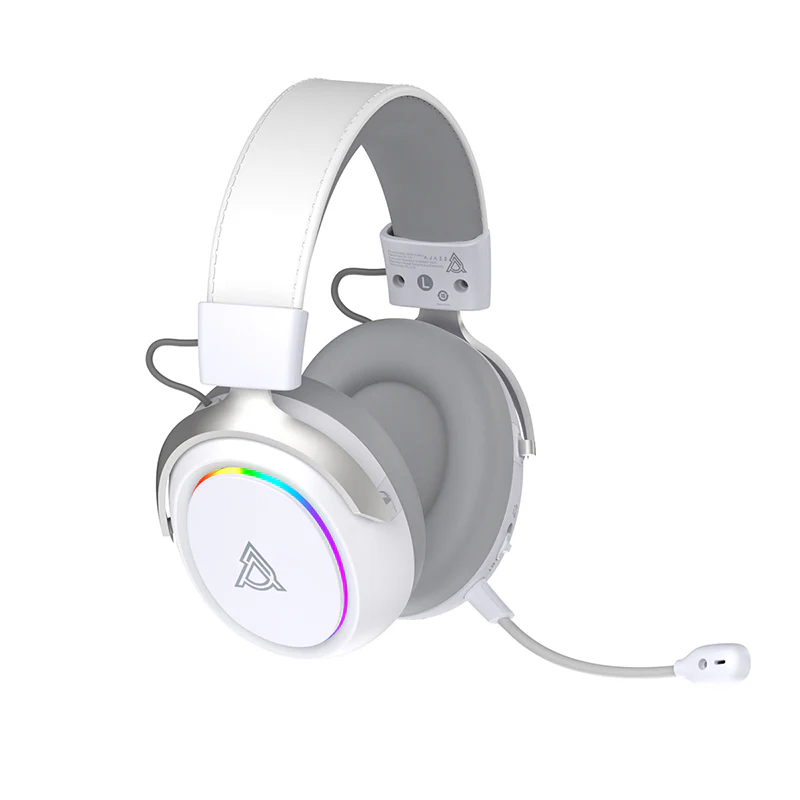 AJAZZ AHM10 MAX Over-Ear Gaming Headset Tri-mode connectivity 143H long-lasting battery life RGB ambient breathing lights - Image 20