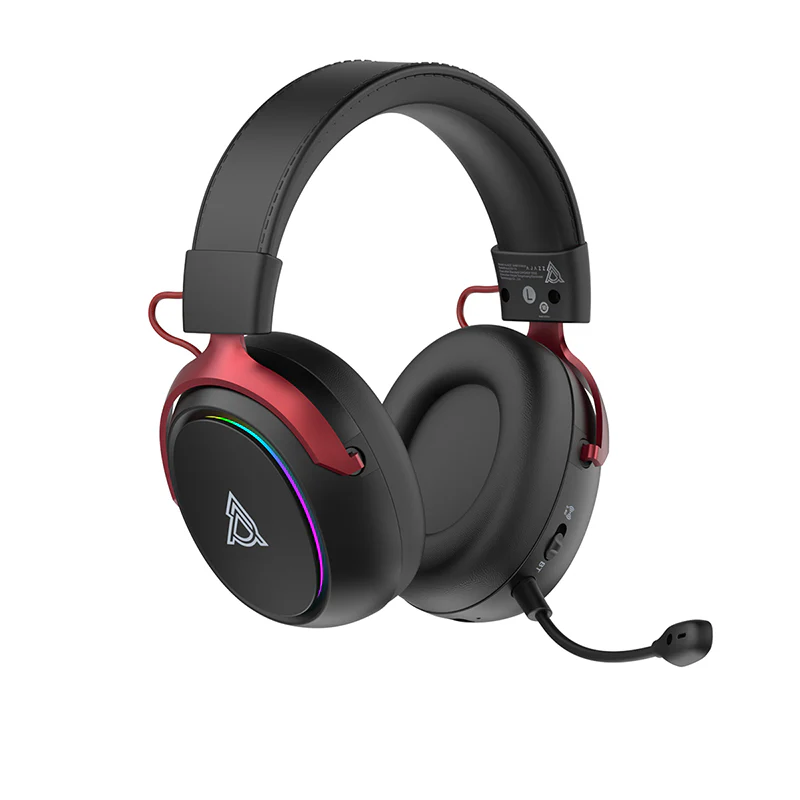 AJAZZ AHM10 MAX Over-Ear Gaming Headset Tri-mode connectivity 143H long-lasting battery life RGB ambient breathing lights - Image 23