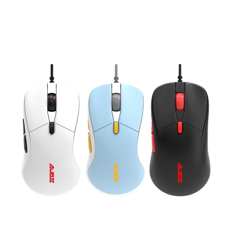 Ajazz AJ129 Mouse Gaming opt cal engine 6 Gear Adjustment Macro 12 Kinds Of Lamp Effect Switch Programming Design Lightweight - Image 12