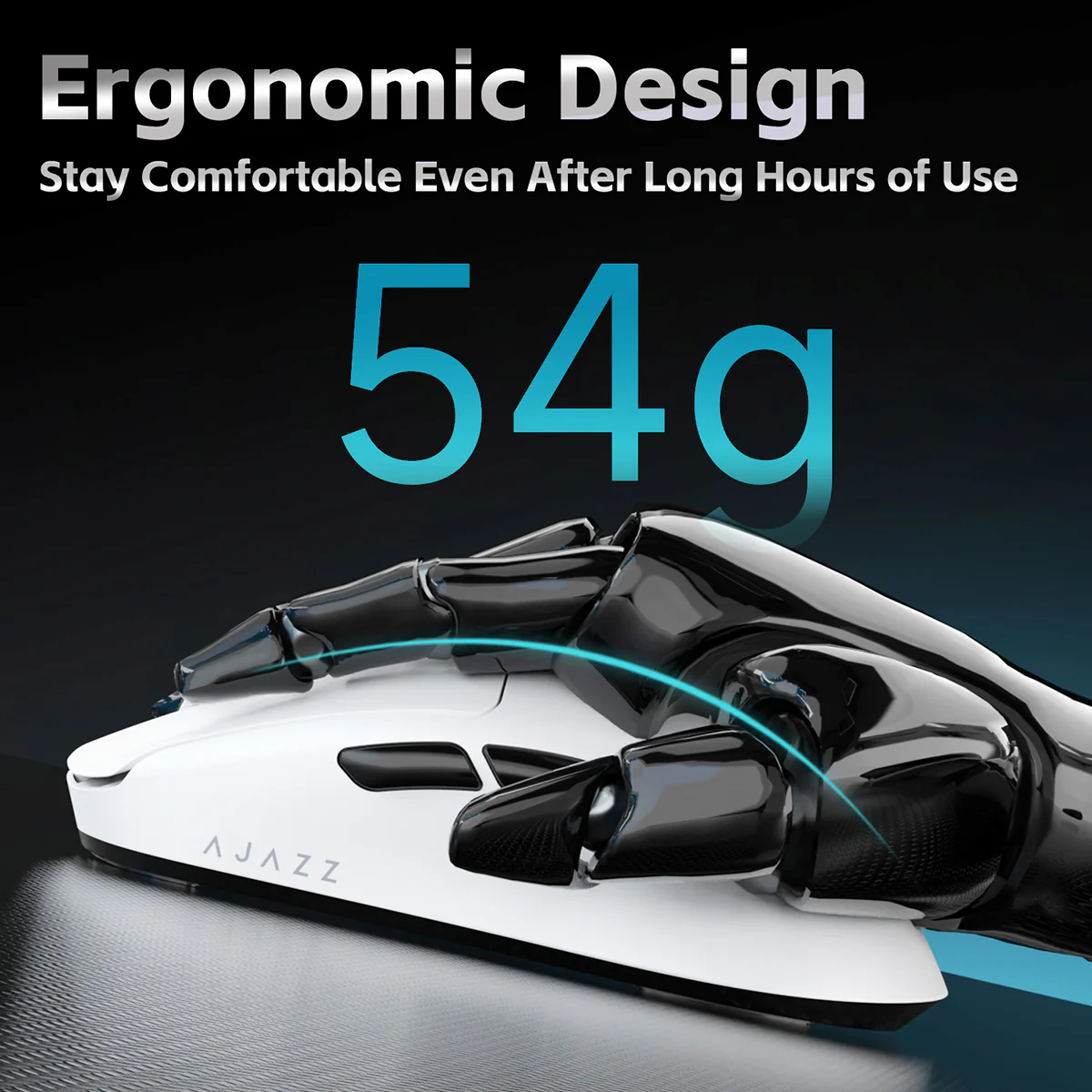 Ajazz AJ159 V2 MC Gaming Wireless Mouse with Professional Competitive Driver and Three Modes - Image 8