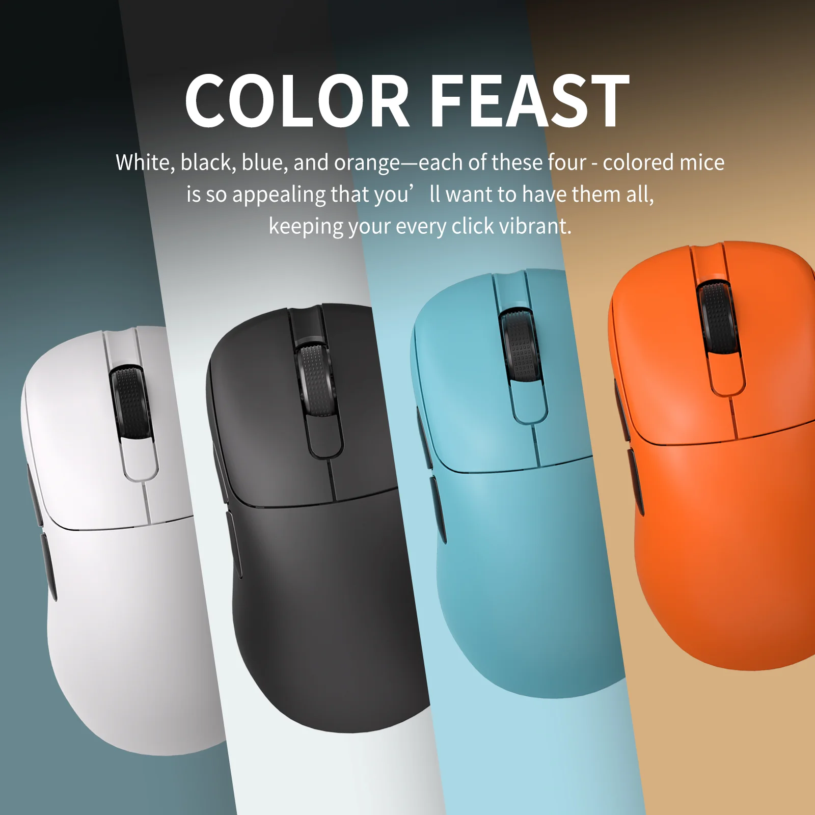 AJAZZ AJ179 APEX Tri-mode connection 2.4GHz / Bluetooth / WiredBattery capacity400 mAh Full-colorinteractive screen - Image 14