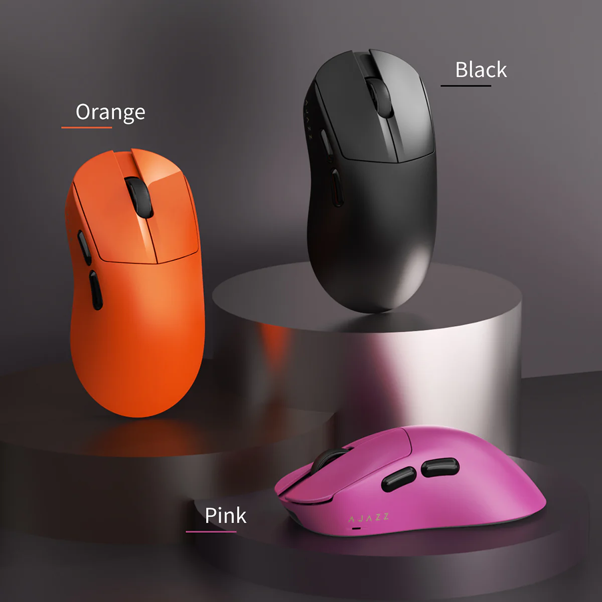 AJAZZ AJ179 TITAN Series Mouse Bluetooth Tri-mode PAW3950 8000Hz Return Rate - Image 6