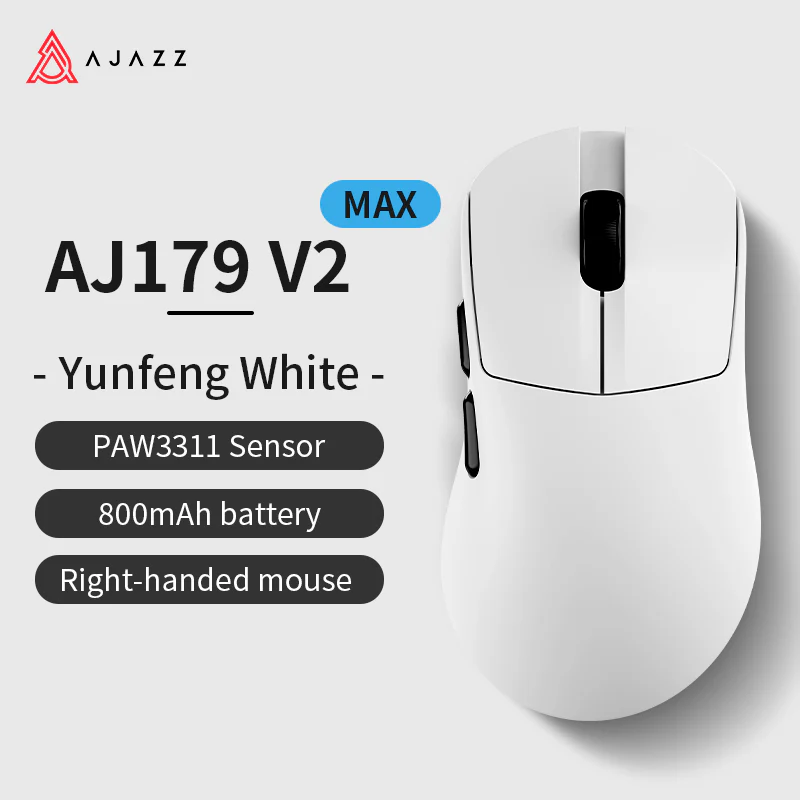 AJAZZ AJ179 V2 Series Mouse PAW3311 Sensor Gaming-grade optical sensor 12000 DPI - Image 13