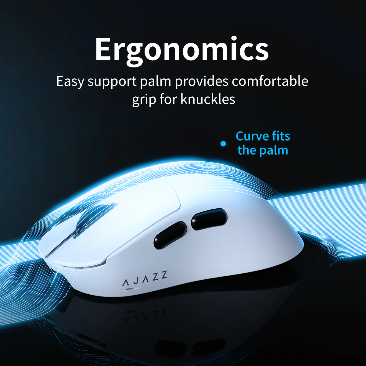AJAZZ AJ179 V2 Series Mouse PAW3311 Sensor Gaming-grade optical sensor 12000 DPI - Image 7