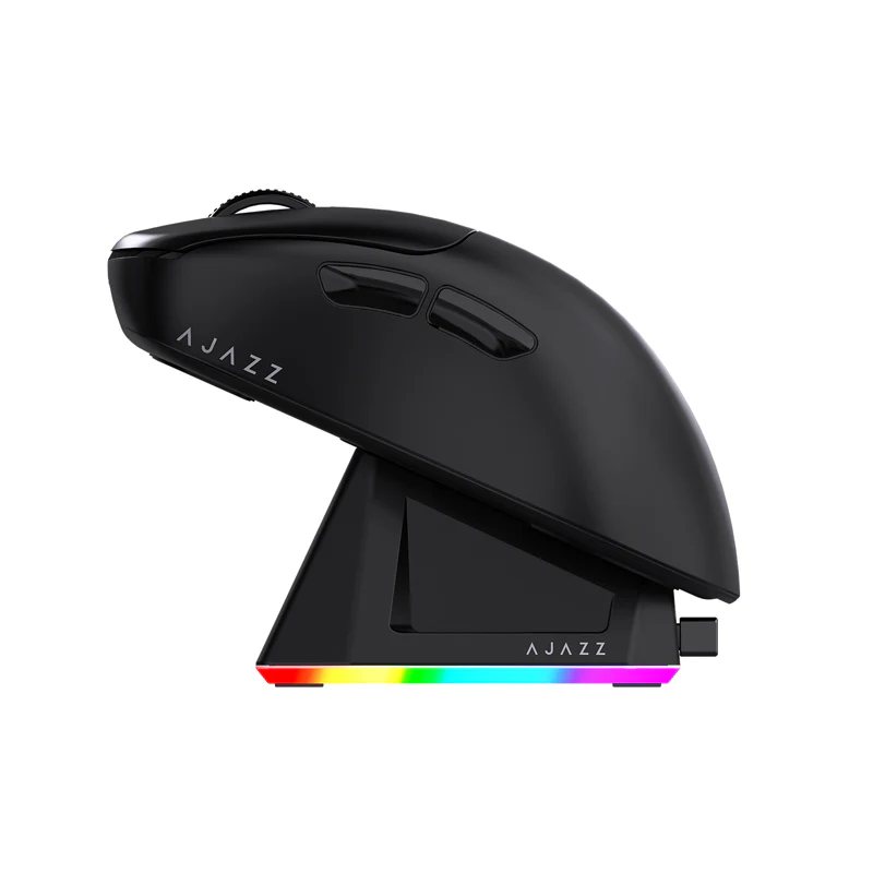AJAZZ AJ179P MC Right-handed  Bluetooth 2.4G Mouse·PAW3311 Three Modes RGB Magnetic Charging Base