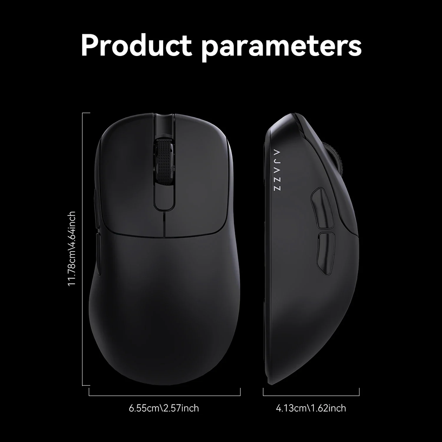 AJAZZ AJ179P MC Right-handed  Bluetooth 2.4G Mouse·PAW3311 Three Modes RGB Magnetic Charging Base - Image 11