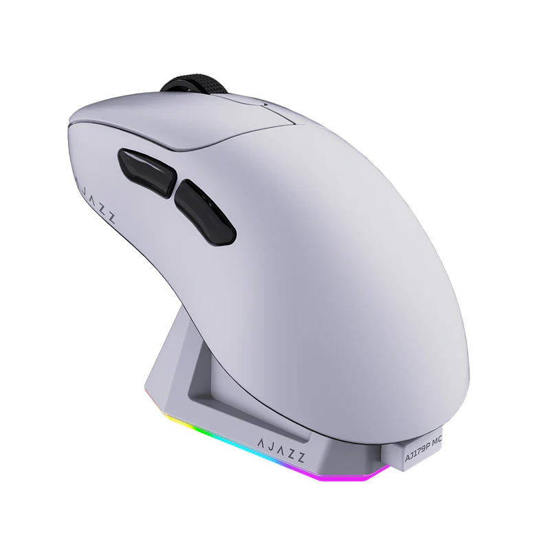 AJAZZ AJ179P MC Right-handed  Bluetooth 2.4G Mouse·PAW3311 Three Modes RGB Magnetic Charging Base - Image 15