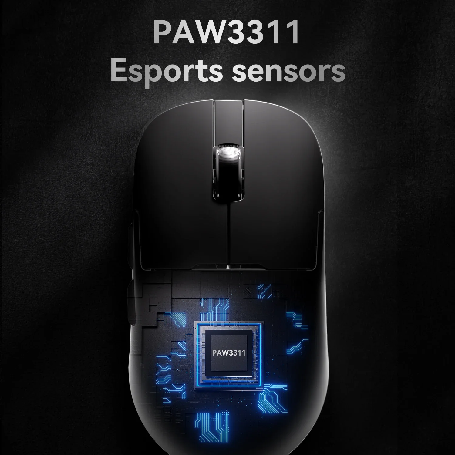 AJAZZ AJ179P MC Right-handed  Bluetooth 2.4G Mouse·PAW3311 Three Modes RGB Magnetic Charging Base - Image 8