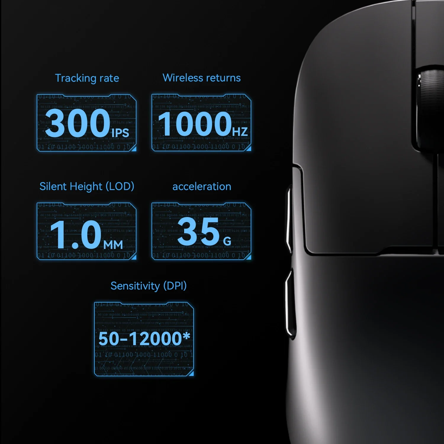 AJAZZ AJ179P MC Right-handed  Bluetooth 2.4G Mouse·PAW3311 Three Modes RGB Magnetic Charging Base - Image 9