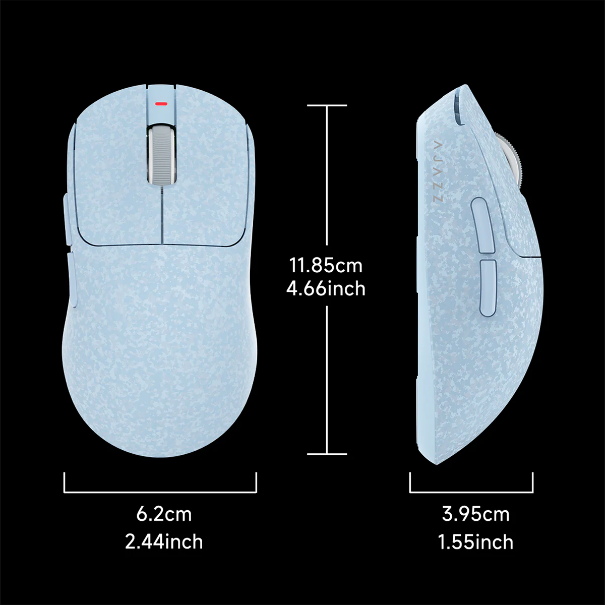 AJAZZ AJ199 AI Carbon fiber compositeTri-Mode AI Mouse Composite carbon fiber shell I Al Interaction - Image 12
