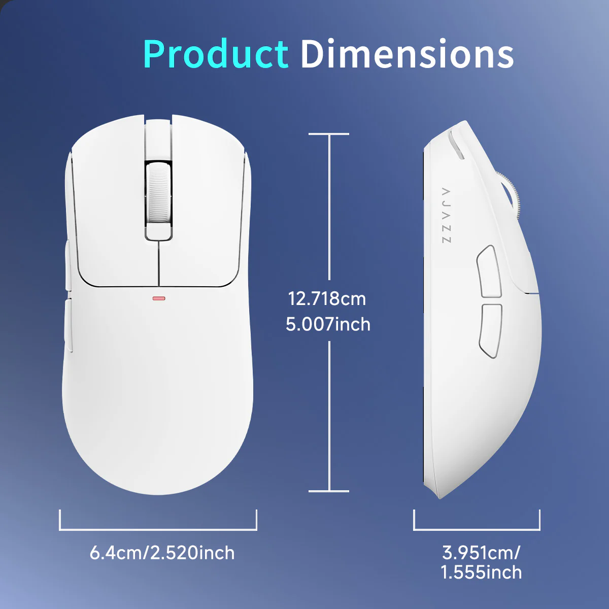 AJAZZ AJ200P NL AI MC Wireless AI Gaming Mouse NearLink Main Control Al Interaction  Magnetic Wireless Endurance - Image 10