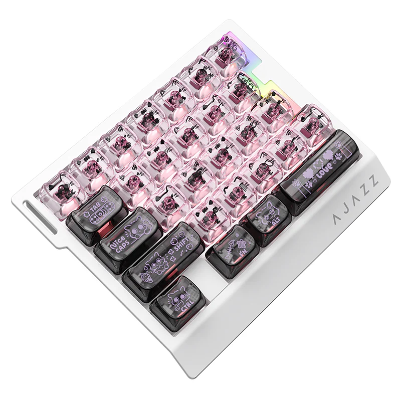 AJAZZ AK029 One-Handed Gaming Keyboard, 29-Key RGB, Full Key Customization, Hot-Swappable - Image 34