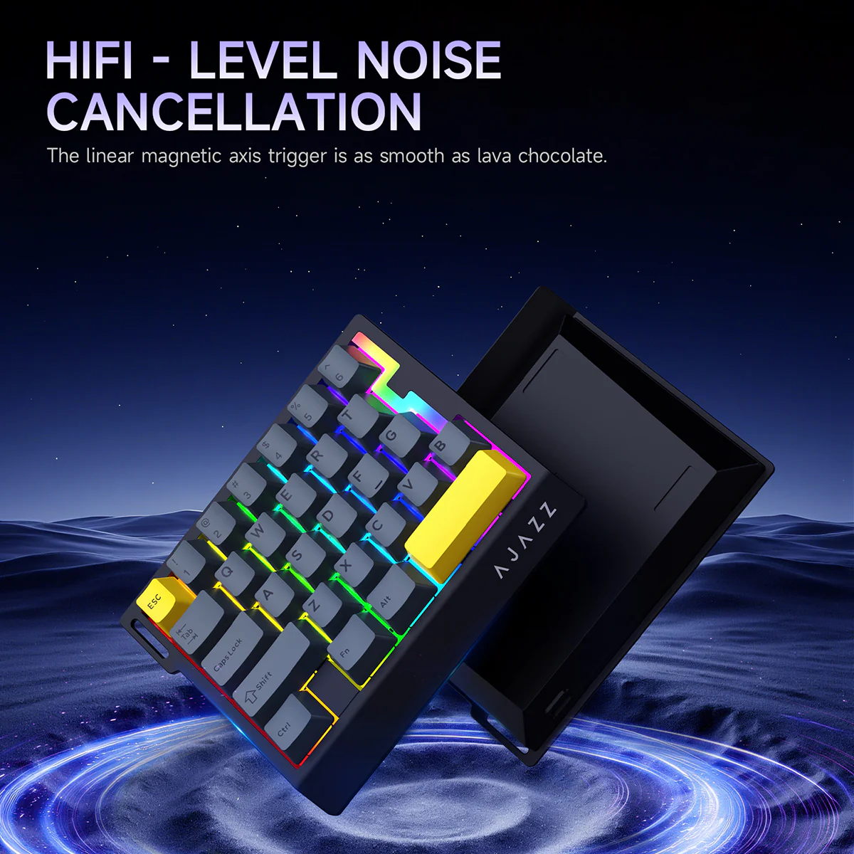 AJAZZ AK029 One-Handed Gaming Keyboard, 29-Key RGB, Full Key Customization, Hot-Swappable - Image 5