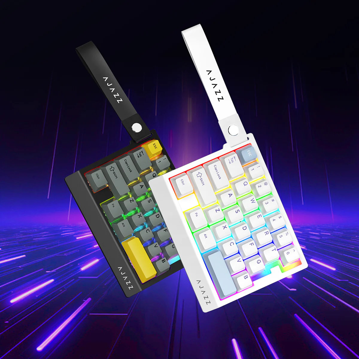 AJAZZ AK029 One-Handed Gaming Keyboard, 29-Key RGB, Full Key Customization, Hot-Swappable - Image 8
