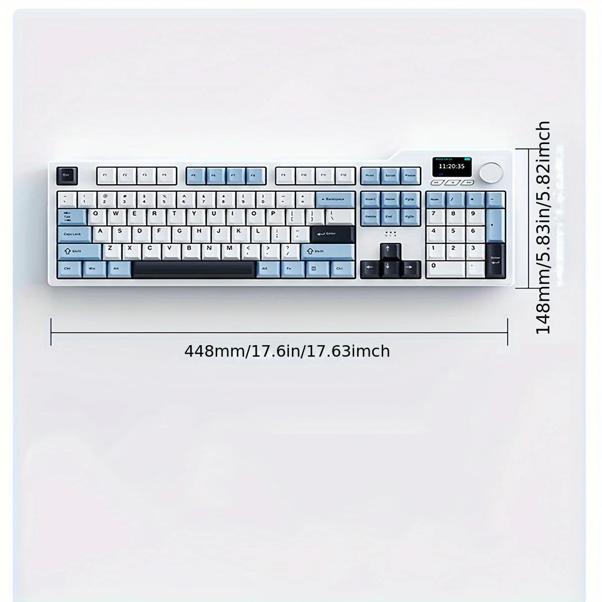 AJAZZ AK35I V3 MAX 104-key customized Keyboard TFT color screen Tri-mode RGB DIY - Image 13