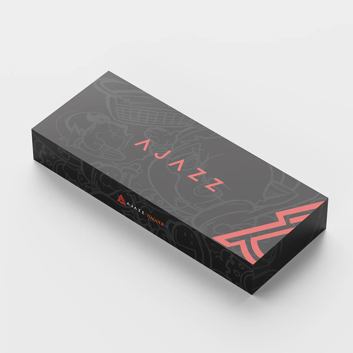 AJAZZ AK680 Keyboard wired Mixed color lights Dual key caps Full key hot swappable - Image 12