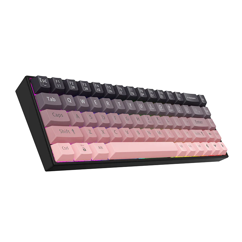 AJAZZ AK680 Keyboard wired Mixed color lights Dual key caps Full key hot swappable - Image 25