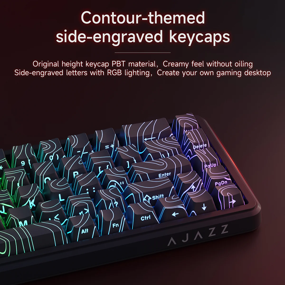 AJAZZ AK680 MAX Magnetic shaft Wired Keyboard 8KHz return with RT Adjustable 0.01, Dual-drive for Gaming/E-sports and Web/APP - Image 13