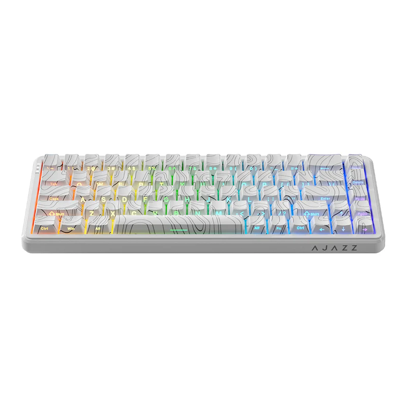 AJAZZ AK680 MAX Magnetic shaft Wired Keyboard 8KHz return with RT Adjustable 0.01, Dual-drive for Gaming/E-sports and Web/APP - Image 24