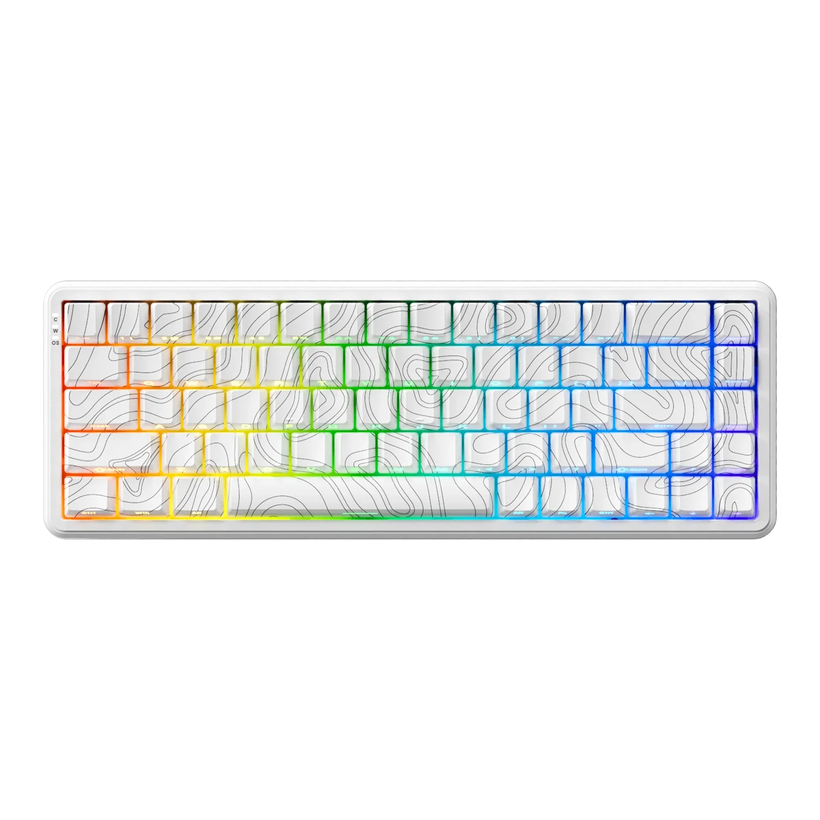 AJAZZ AK680 MAX Magnetic shaft Wired Keyboard 8KHz return with RT Adjustable 0.01, Dual-drive for Gaming/E-sports and Web/APP - Image 4