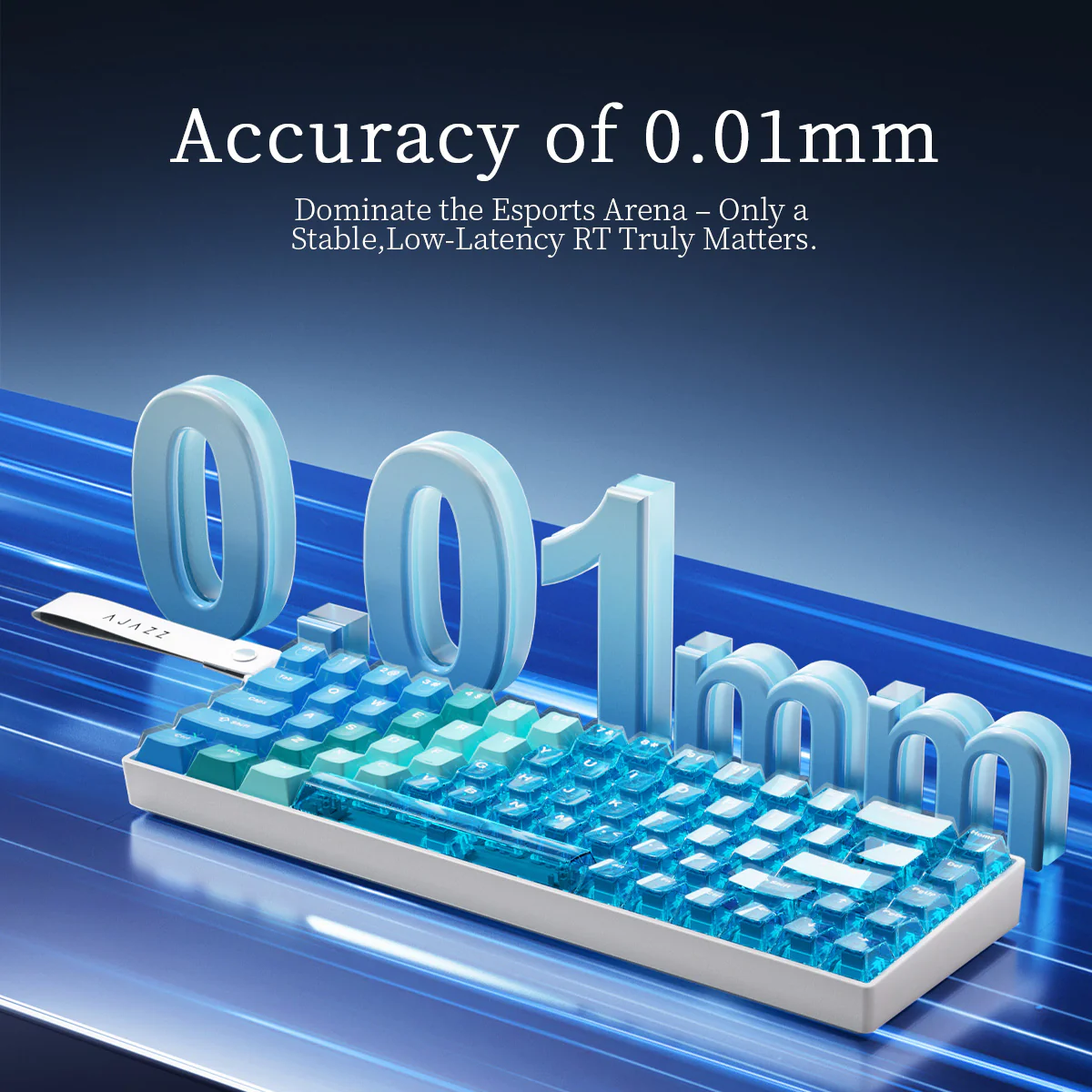 AJAZZ AK680 V2 Gaming mechanical keyboard RGB E-sports magnetic switch 8K Polling Rate 128K Ultra-high Scan Rate Aluminum Alloy Positioning Plate Ribbon Design - Image 15