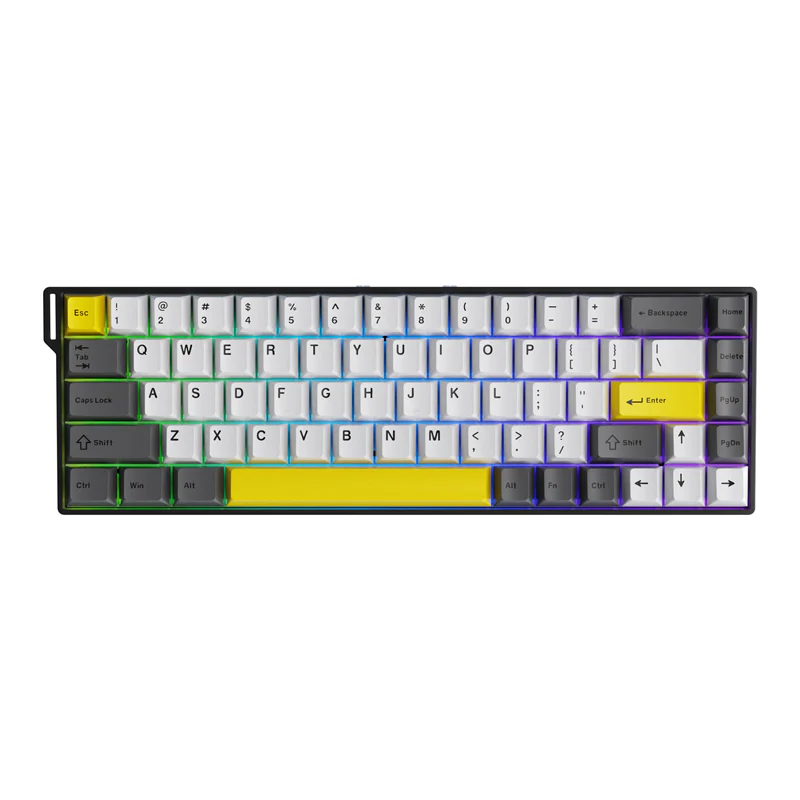 AJAZZ AK680 V2 Gaming mechanical keyboard RGB E-sports magnetic switch 8K Polling Rate 128K Ultra-high Scan Rate Aluminum Alloy Positioning Plate Ribbon Design - Image 39