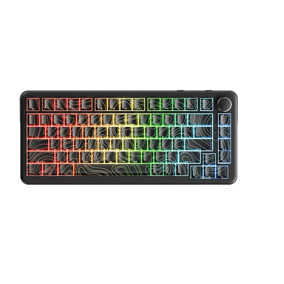 AJAZZ AK820 MAX HE Esports magnetic axis Keyboard RGB DIY version 8K return rate wired version - Image 3