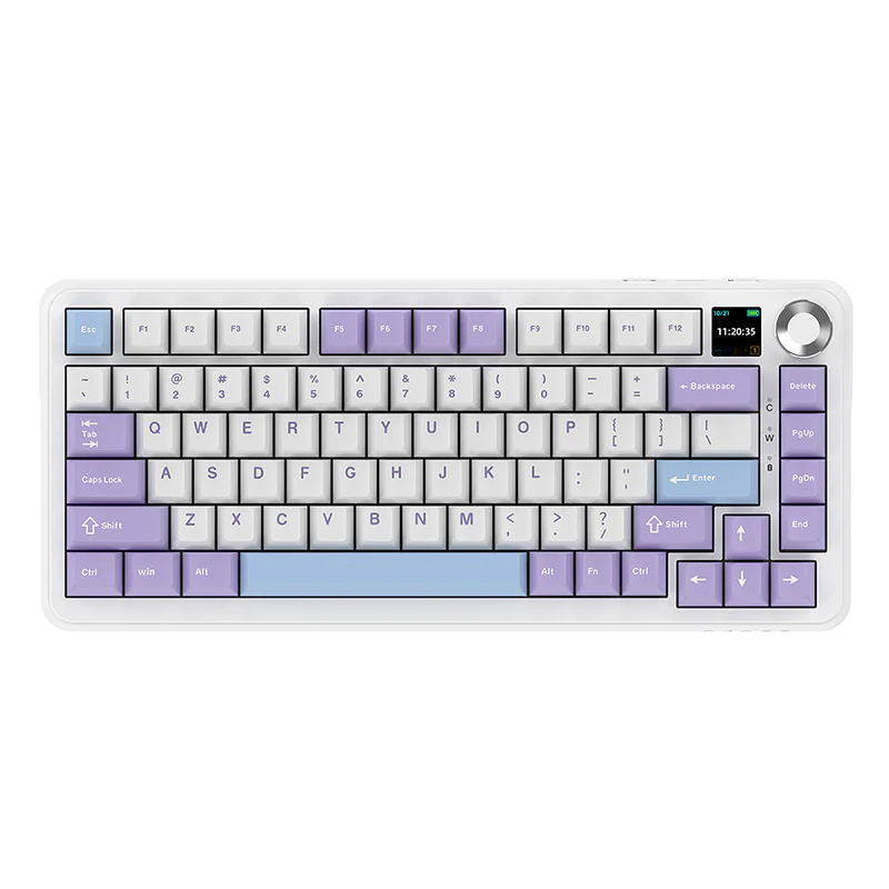 AJAZZ AK820 MAX PLUS Mechanical Keyboard Series with Screen, Three Modes, RGB, DIY - Image 2