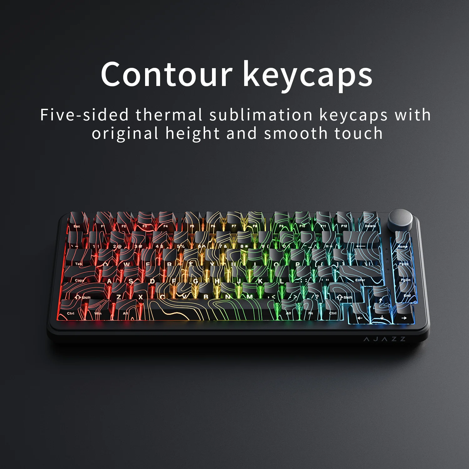 AJAZZ AK820 MAX Ultra HE Magnetic axis wireless gaming keyboard wired/2.4G wireless/Bluetooth Global accuracy 0.01mm accuracy Rate of return 8+8K suitable for gaming - Image 8