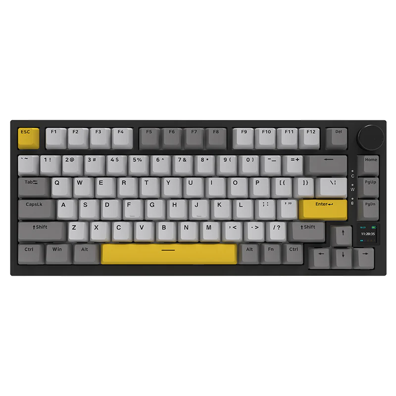 AJAZZ AK820 PRO Mechanical Keyboard TFT Screen Bluetooth /2.4G wireless /Wired Mode RGB Hot-Swap Compatible with Windows/Mac - Image 3