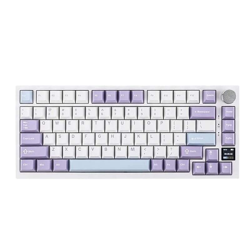 AJAZZ AK820 PRO Mechanical Keyboard TFT Screen Bluetooth /2.4G wireless /Wired Mode RGB Hot-Swap Compatible with Windows/Mac - Image 4