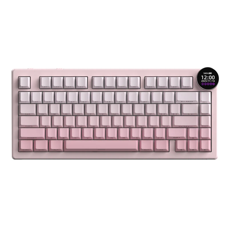 AJAZZ AK820 V2/PRO 10000mAh 2.4G/BT/Wired 1k+1K/8k+8K Gaming mechanical keyboard Underglow RGB - Image 25