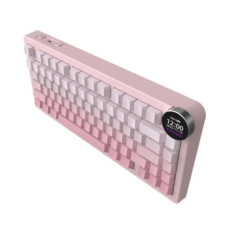 AJAZZ AK820 V2/PRO 10000mAh 2.4G/BT/Wired 1k+1K/8k+8K Gaming mechanical keyboard Underglow RGB - Image 26