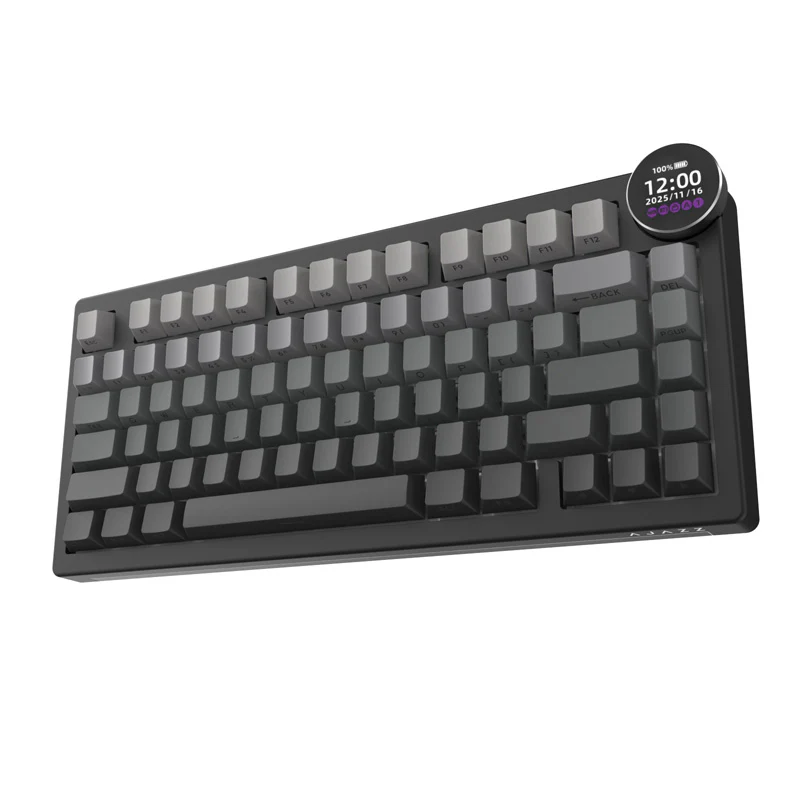 AJAZZ AK820 V2/PRO 10000mAh 2.4G/BT/Wired 1k+1K/8k+8K Gaming mechanical keyboard Underglow RGB - Image 30