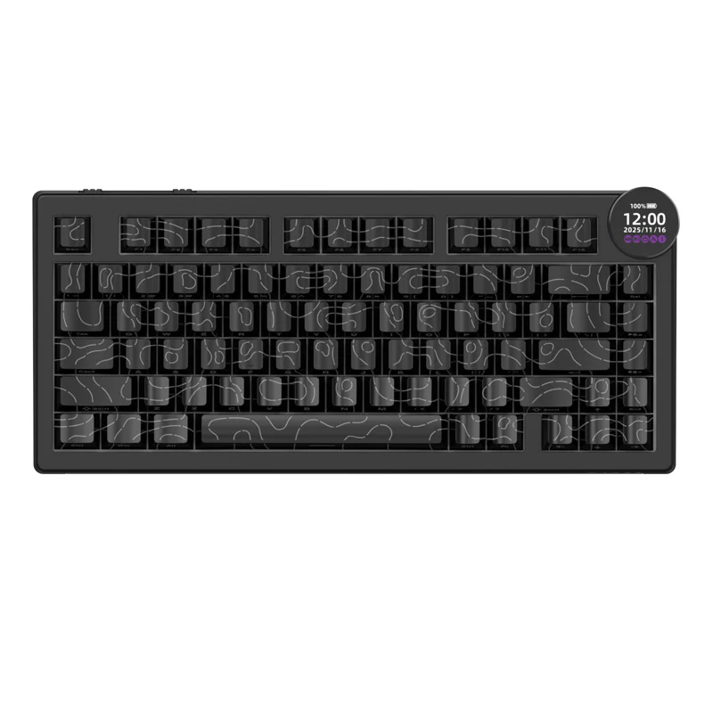 AJAZZ AK820 V2/PRO 10000mAh 2.4G/BT/Wired 1k+1K/8k+8K Gaming mechanical keyboard Underglow RGB - Image 43