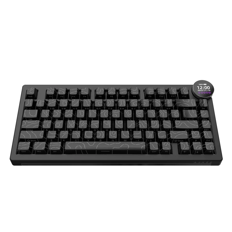 AJAZZ AK820 V2/PRO 10000mAh 2.4G/BT/Wired 1k+1K/8k+8K Gaming mechanical keyboard Underglow RGB - Image 44
