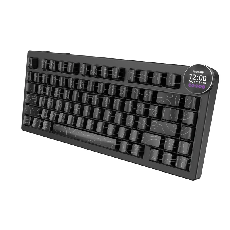 AJAZZ AK820 V2/PRO 10000mAh 2.4G/BT/Wired 1k+1K/8k+8K Gaming mechanical keyboard Underglow RGB - Image 47
