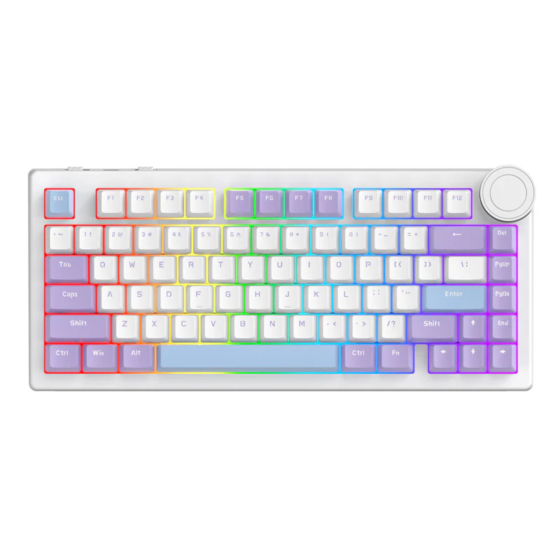 AJAZZ AK820 V2/PRO 10000mAh 2.4G/BT/Wired 1k+1K/8k+8K Gaming mechanical keyboard Underglow RGB - Image 53