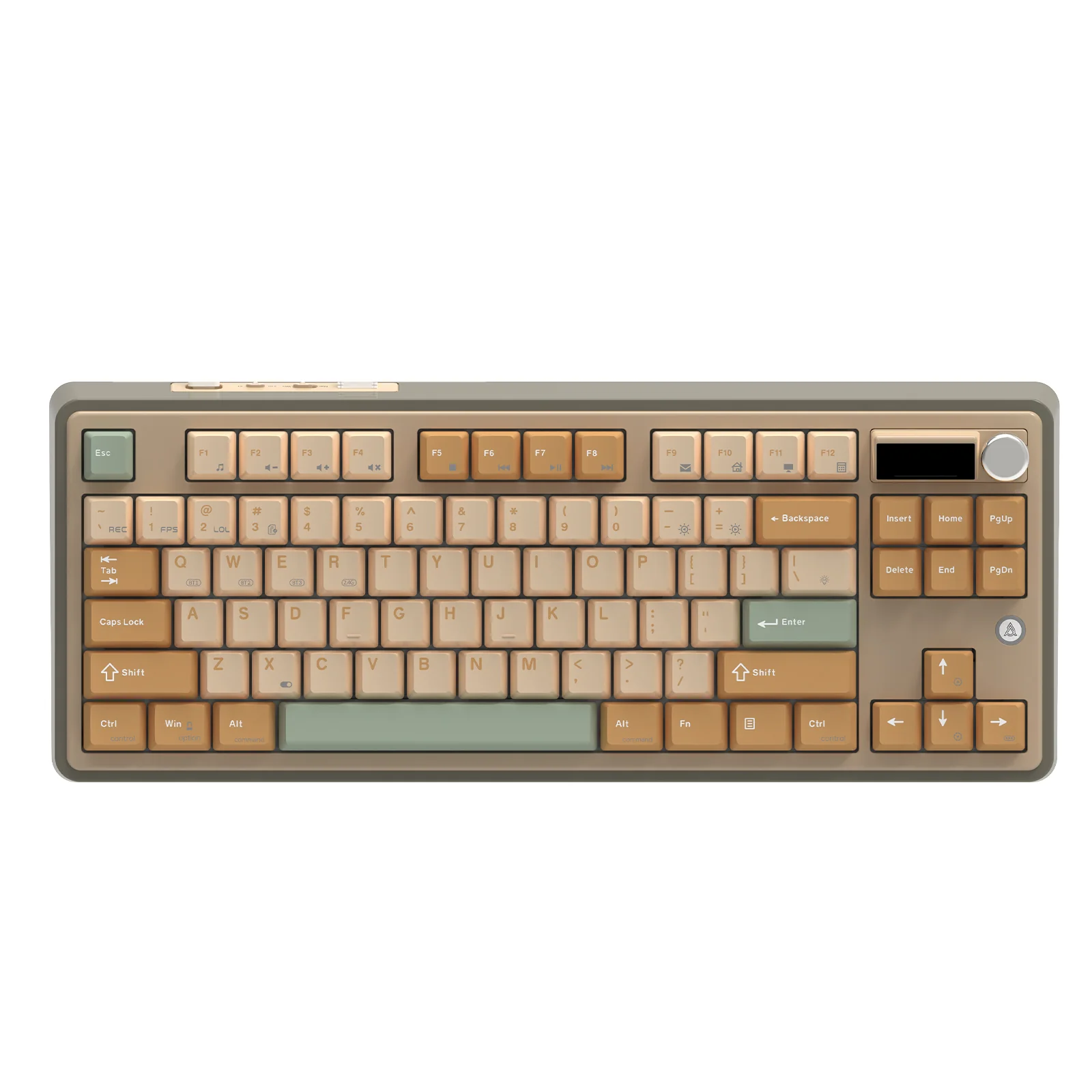 AJAZZ AK870 Mechanical Keyboard Series Hot-swap 2.4G wireless +Bluetooth +Wired - Image 12