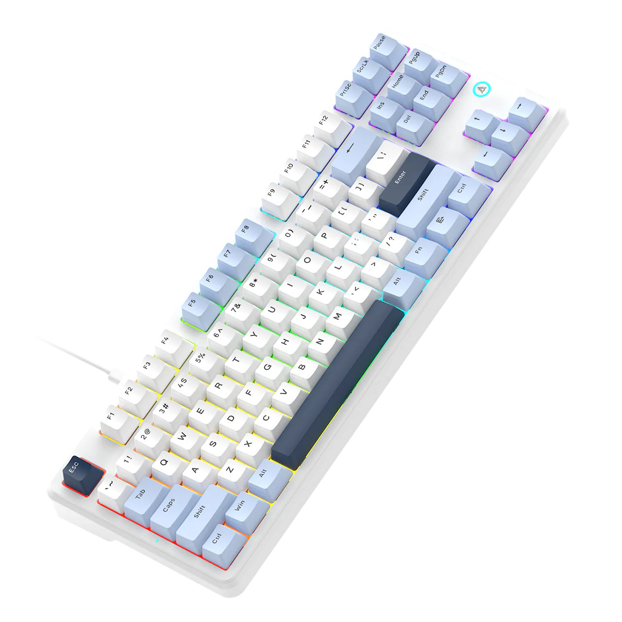 AJAZZ AK870 V2 Keyboard Gaming Mechanical Keyboard  10000mAh Wired/Wireless Bluetooth Gaming Keyboard - Image 16