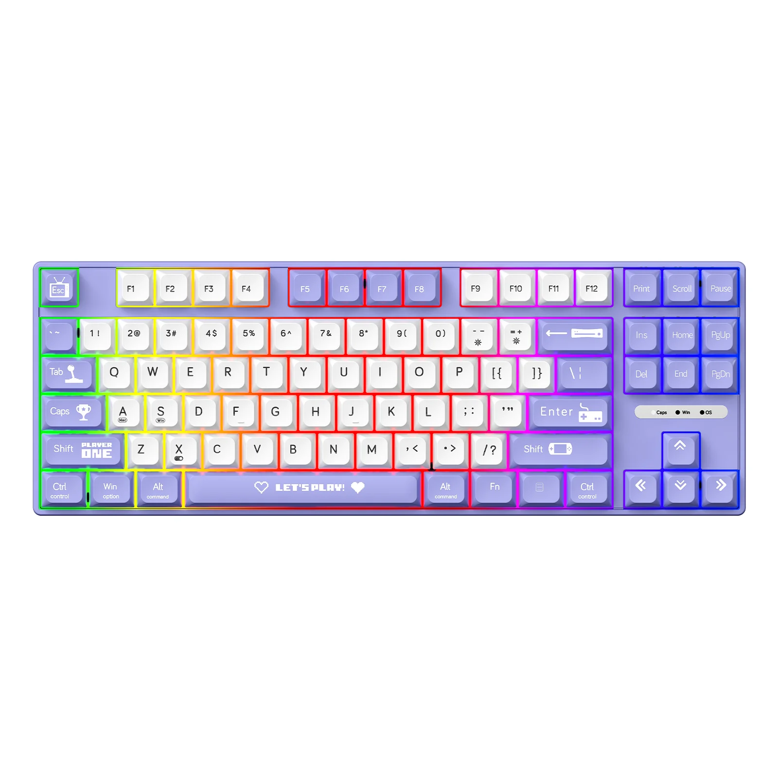 AJAZZ AK870 MC Keyboard 87-key layout Hot-swappable keys