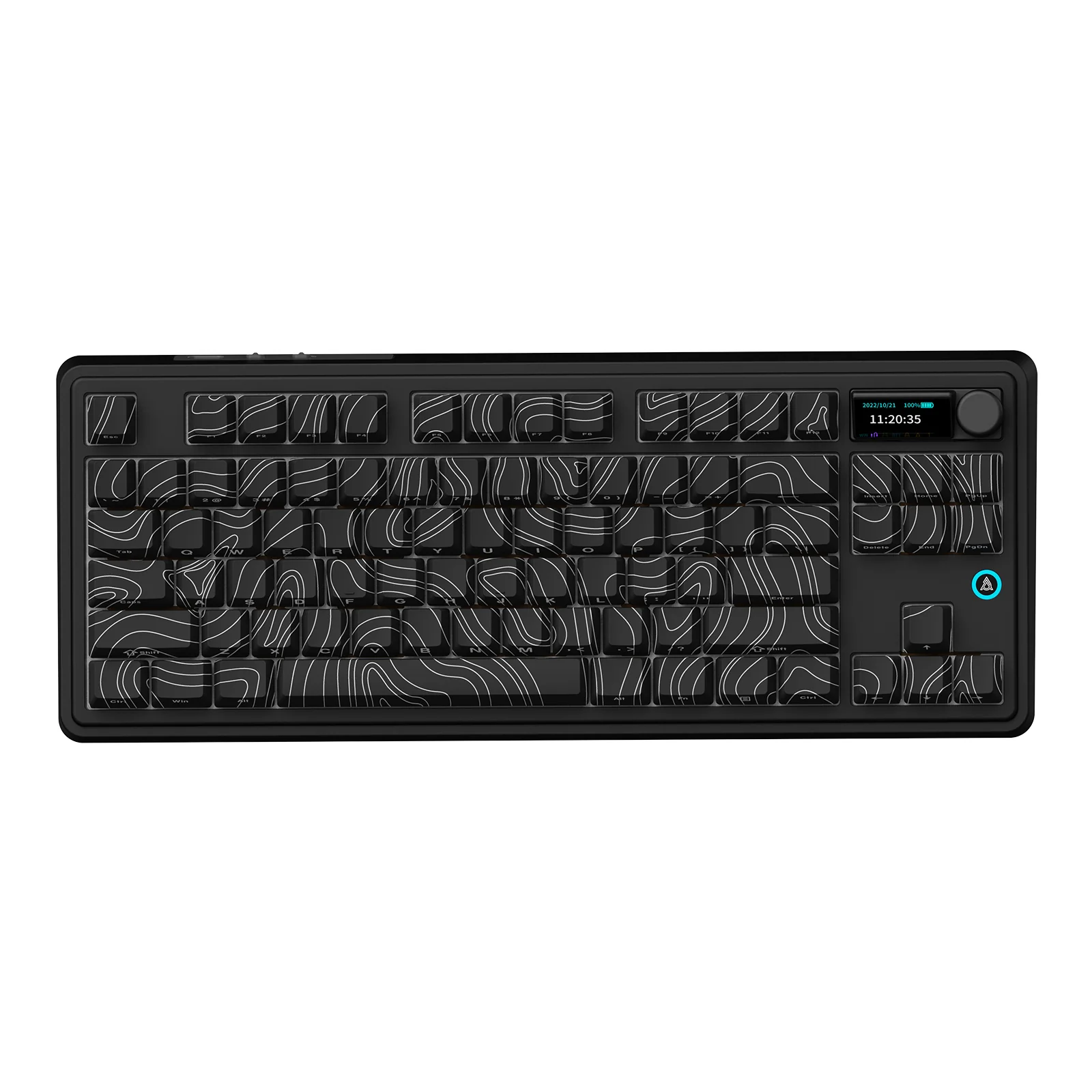 AJAZZ AK870 Plus Gaming Mechanical Keyboard 8000mAh Bluetooth/2.4G Wireless/Wired 5-layer Sound Triple Mode Dampening - Image 10